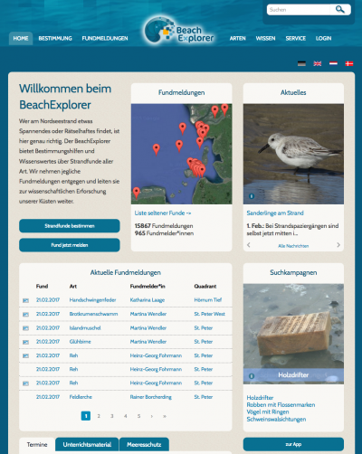 Screenshot BeachExplorer - Nordsee