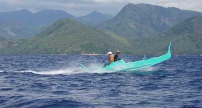 Philippine speedboat near Davao